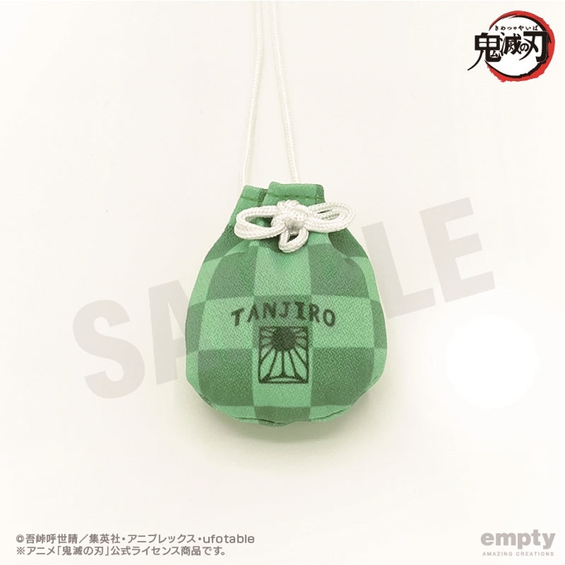 (Goods - Strap) Demon Slayer: Kimetsu no Yaiba Omamori Wind Netsuke 01. Tanjiro Kamado