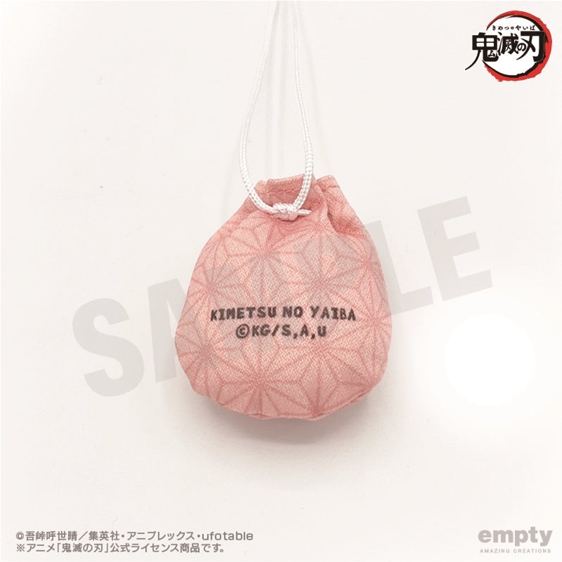 (Goods - Strap) Demon Slayer: Kimetsu no Yaiba Omamori Wind Netsuke 02. Nezuko Kamado