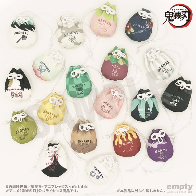 (Goods - Strap) Demon Slayer: Kimetsu no Yaiba Omamori Wind Netsuke 03. Zenitsu Agatsuma