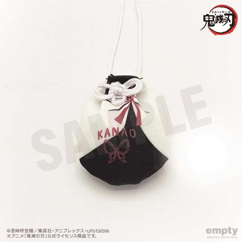 (Goods - Strap) Demon Slayer: Kimetsu no Yaiba Omamori Wind Netsuke 06. Kanao Tsuyuri