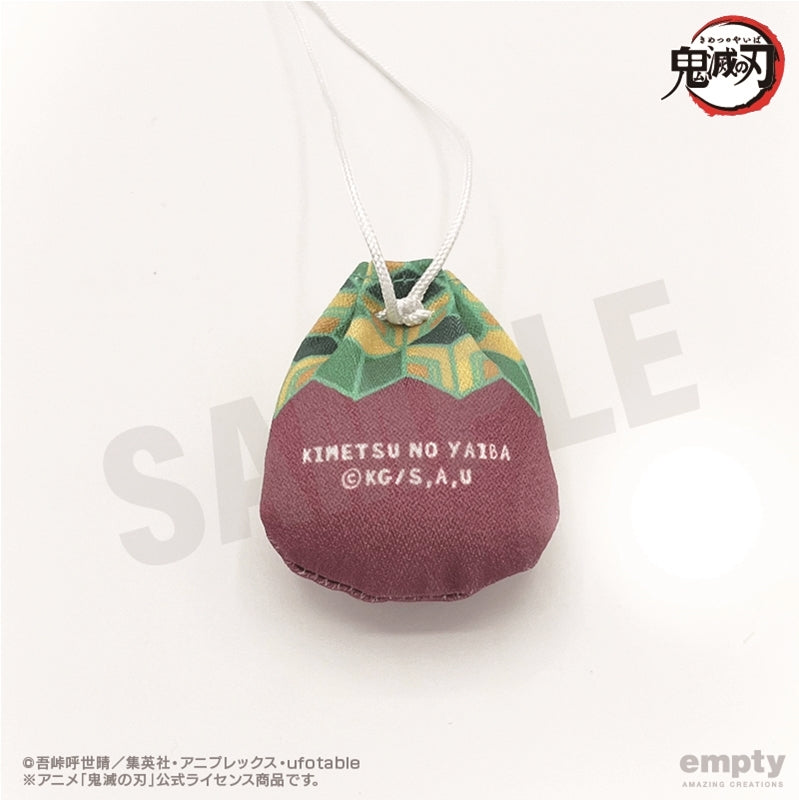 (Goods - Strap) Demon Slayer: Kimetsu no Yaiba Omamori Wind Netsuke 07. Giyu Tomioka