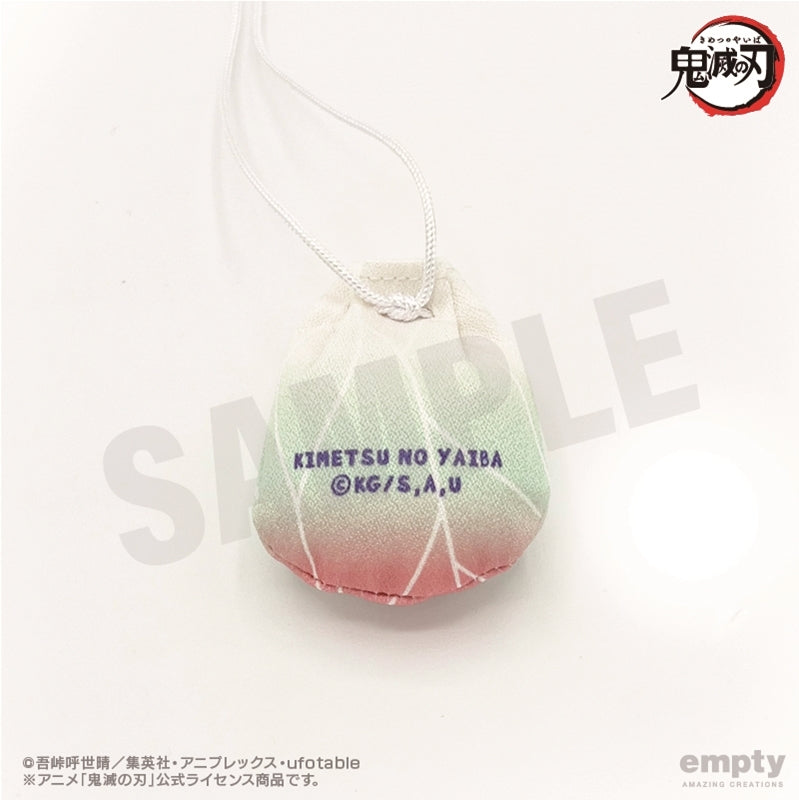 (Goods - Strap) Demon Slayer: Kimetsu no Yaiba Omamori Wind Netsuke 08. Shinobu Kocho