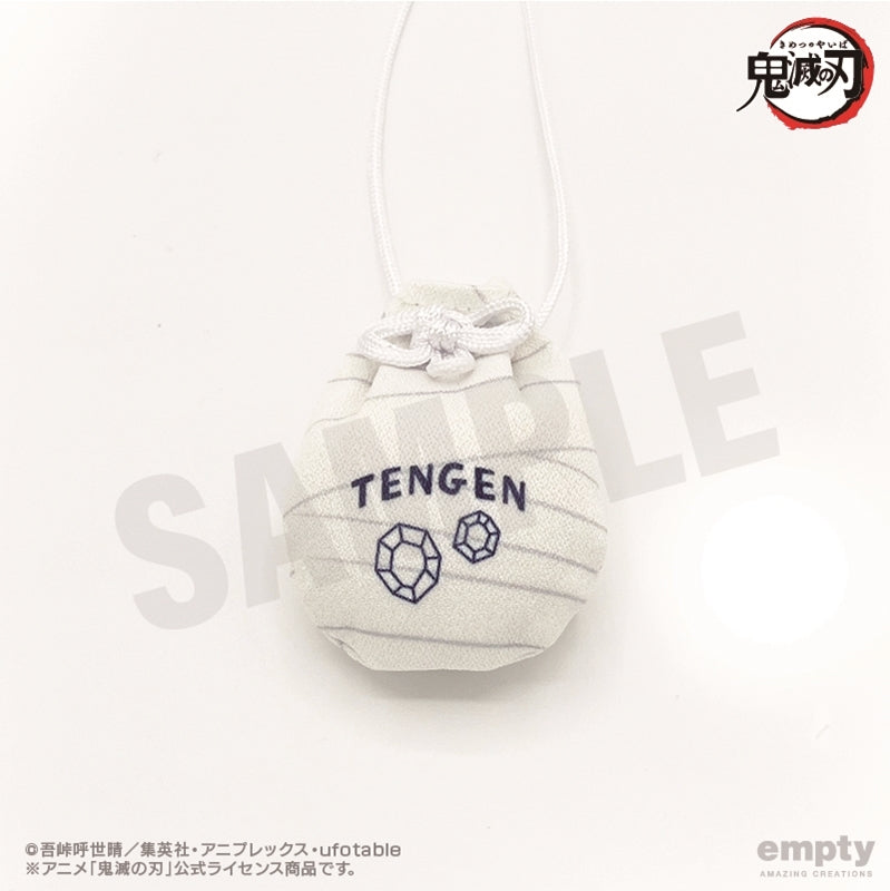 (Goods - Strap) Demon Slayer: Kimetsu no Yaiba Omamori Wind Netsuke 10. Tengen Uzui