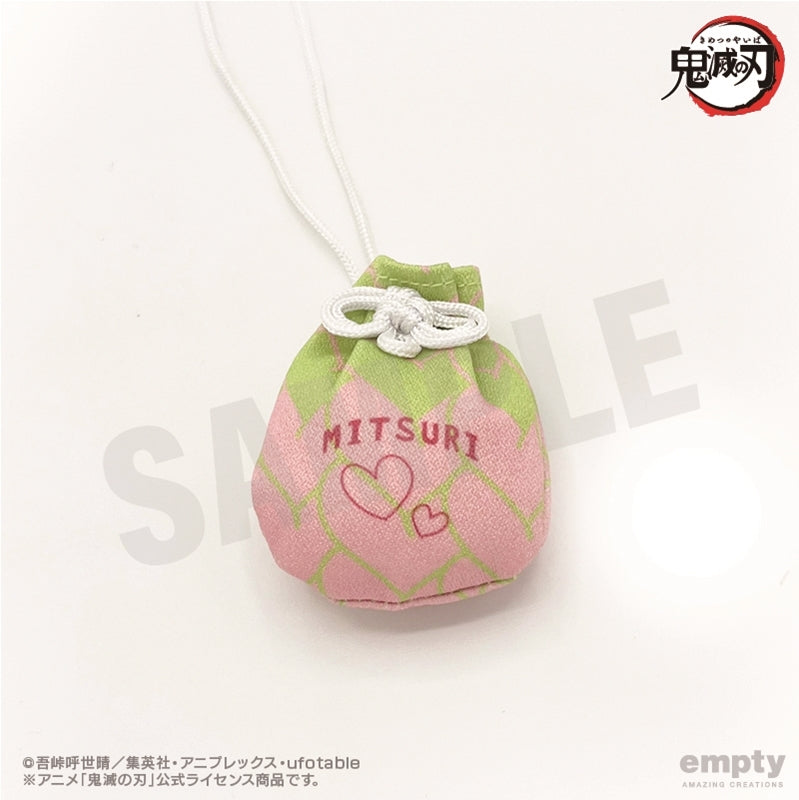 (Goods - Strap) Demon Slayer: Kimetsu no Yaiba Omamori Wind Netsuke 11. Mitsuri Kanroji