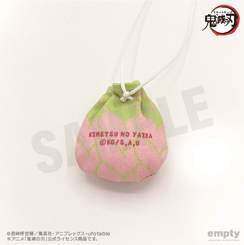 (Goods - Strap) Demon Slayer: Kimetsu no Yaiba Omamori Wind Netsuke 11. Mitsuri Kanroji