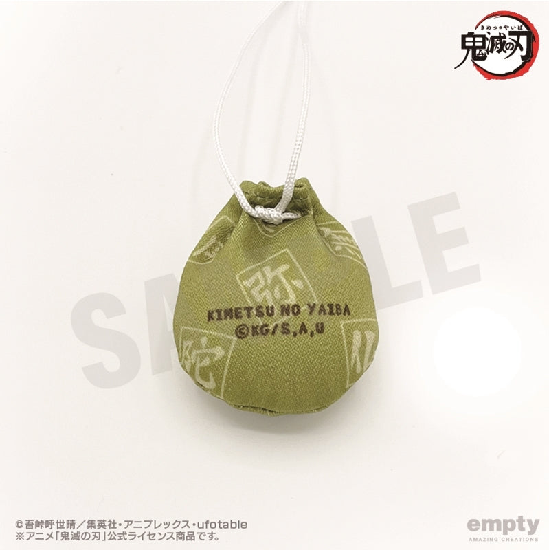 (Goods - Strap) Demon Slayer: Kimetsu no Yaiba Omamori Wind Netsuke 13. Gyomei Himejima