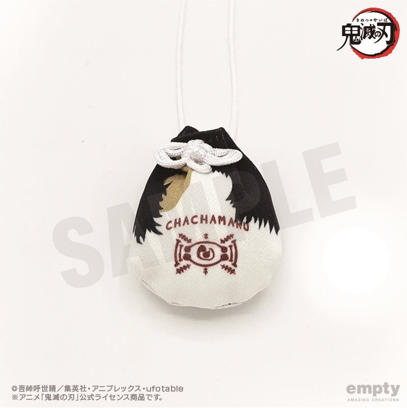 (Goods - Strap) Demon Slayer: Kimetsu no Yaiba Omamori Wind Netsuke 17. Chachamaru