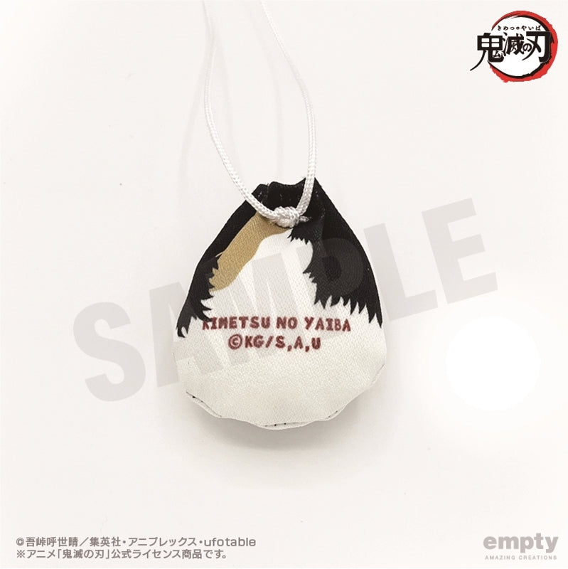 (Goods - Strap) Demon Slayer: Kimetsu no Yaiba Omamori Wind Netsuke 17. Chachamaru