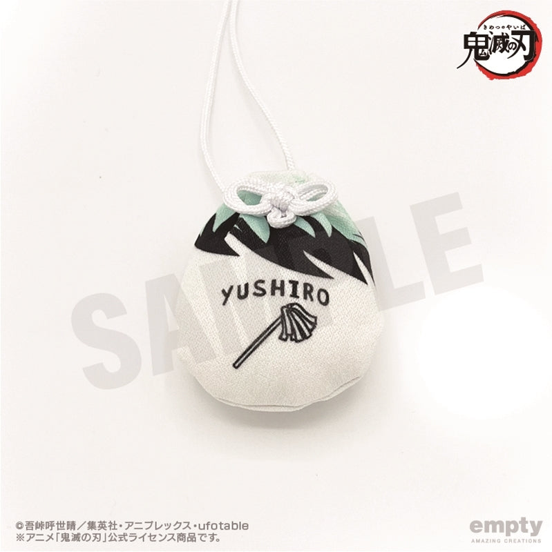 (Goods - Strap) Demon Slayer: Kimetsu no Yaiba Omamori Wind Netsuke 18. Yushiro