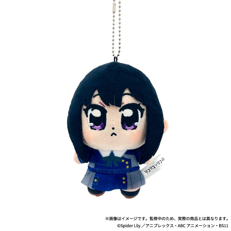 (Goods - Mascot) Lycoris Recoil Bkub Plush Mascot 02. Takina Inoue Uniform Ver.