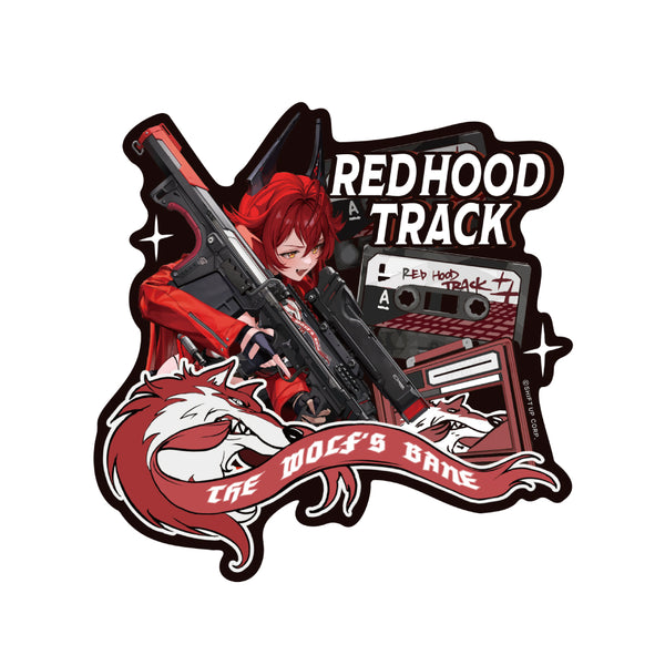(Goods - Sticker) GODDESS OF VICTORY: NIKKE Gun Girl Sticker Red Hood
