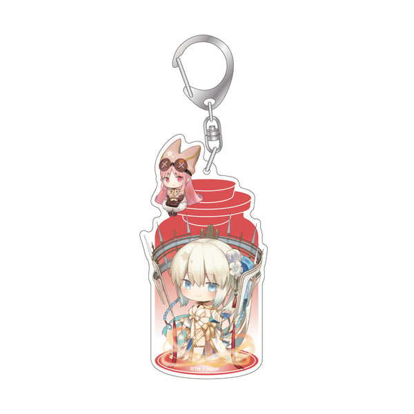 (Goods - Key Chain) Fate/Grand Order Charatoria Acrylic Key Chain Caster/Morgan,Lady of the Water
