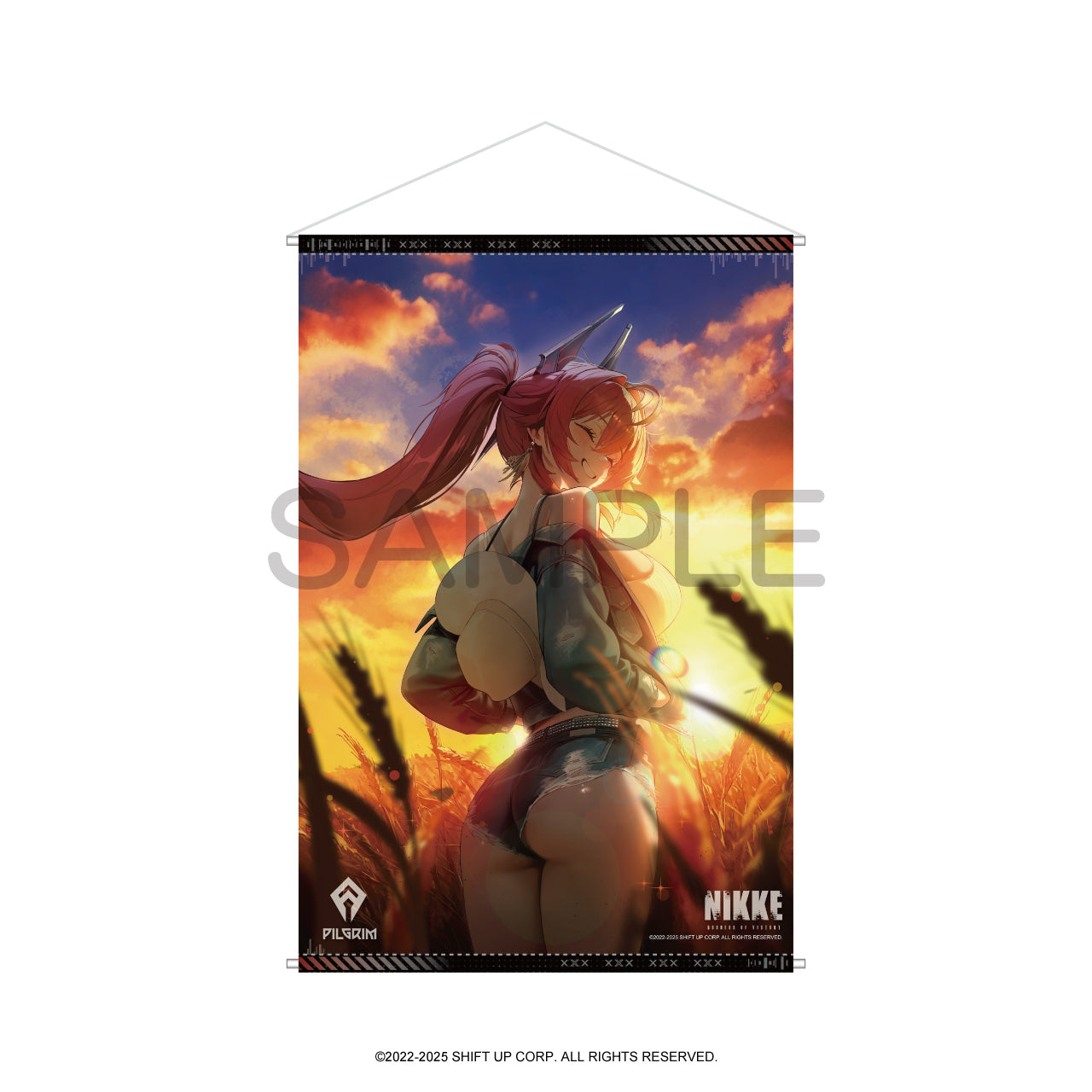 (Goods - Tapestry) GODDESS OF VICTORY: NIKKE B2 Tapestry Red Hood - Retro Days