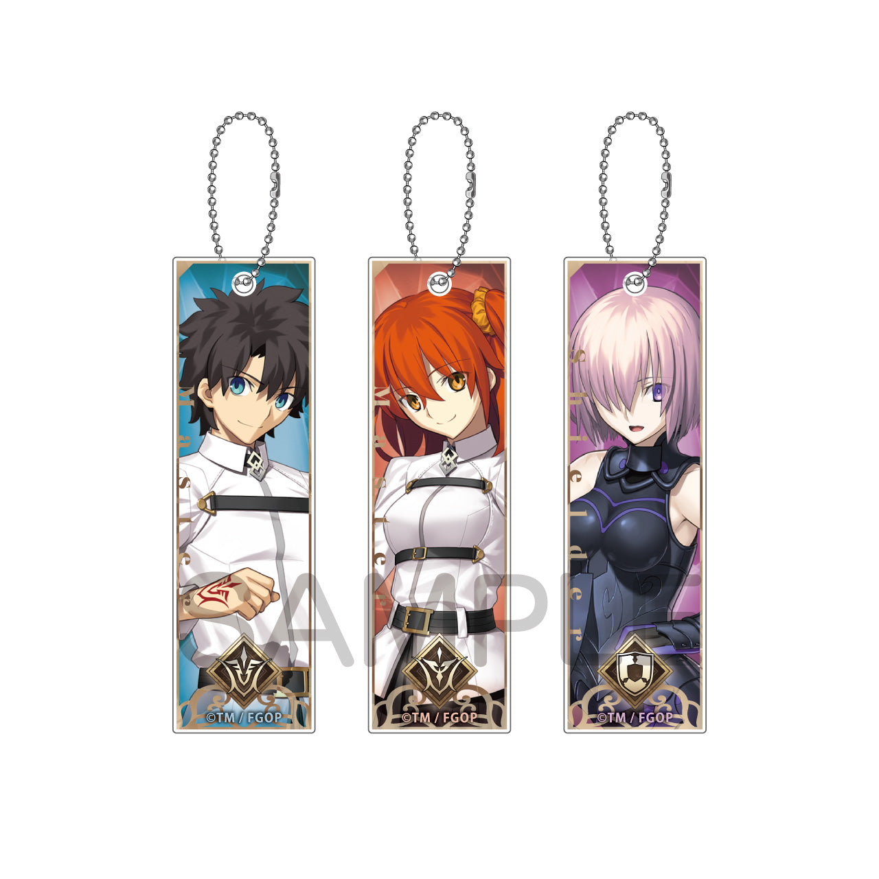 (1BOX=10)(Goods - Keychain) Fate/Grand Order TsuiColle Trading Acrylic Keychain Vol.1