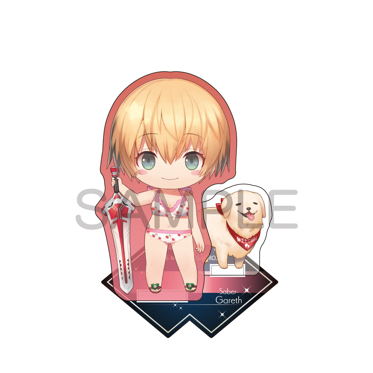 (Goods - Acrylic Stand) Fate/Grand Order Charatoria Acrylic Stand Saber / Gareth