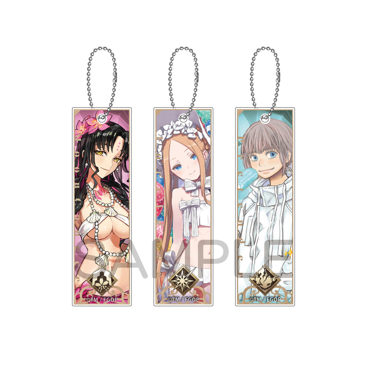 (1BOX=10)(Goods - Keychain) Fate/Grand Order TsuiColle Trading Acrylic Keychain vol. 4