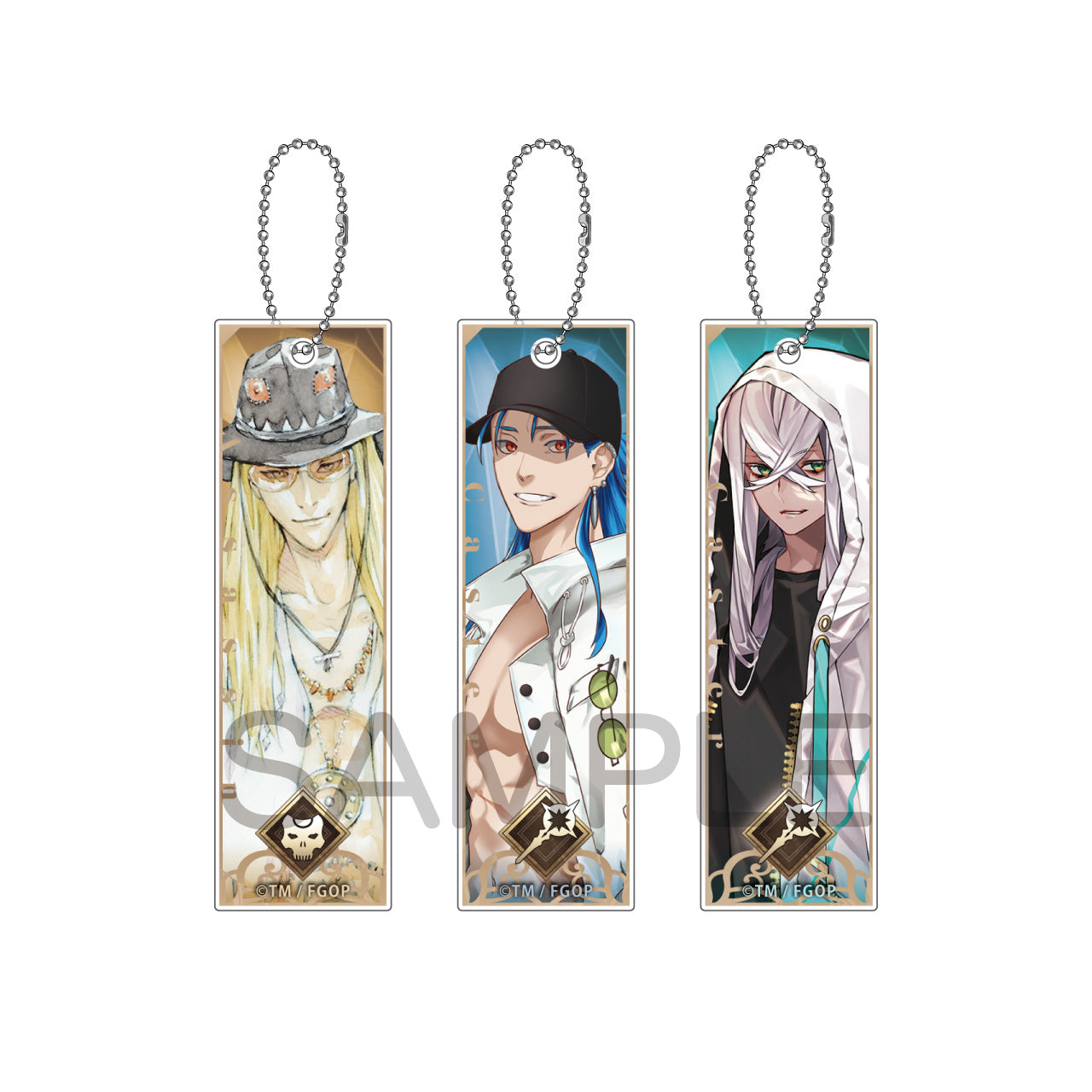 (1BOX=10)(Goods - Keychain) Fate/Grand Order TsuiColle Trading Acrylic Keychain vol. 5