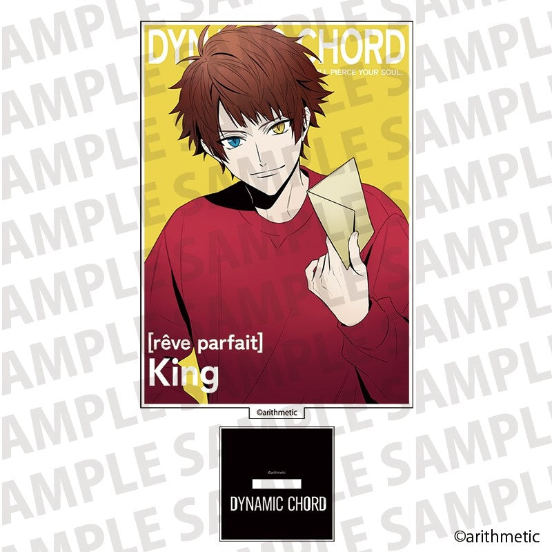 (Goods - Stand Pop) DYNAMIC CHORD Card Shaped Acrylic Stand Spent with U ver. King [After AGF2025]