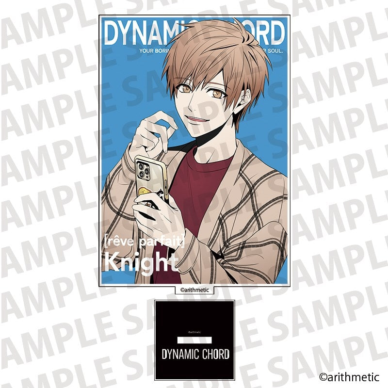 (Goods - Stand Pop) DYNAMIC CHORD Card Shaped Acrylic Stand Spent with U ver. Knight [After AGF2025]
