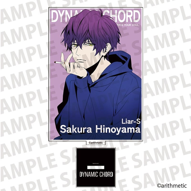 (Goods - Stand Pop) DYNAMIC CHORD Card Shaped Acrylic Stand Spent with U ver. Sakura Hinoyama [After AGF2025]
