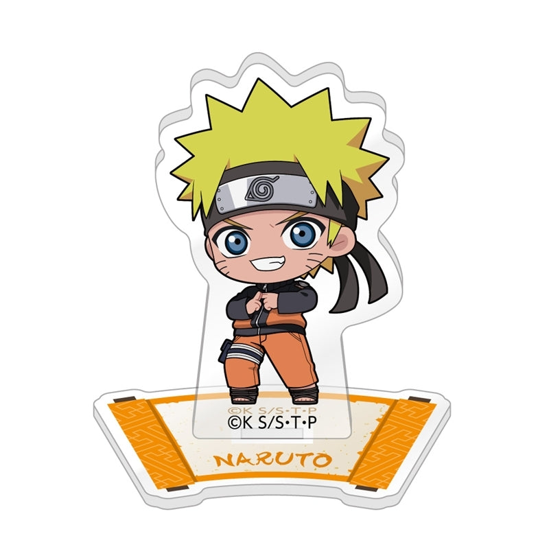 (1BOX=6)(Goods - Acrylic Stand) TV Anime - NARUTO Shippuden Trading Chibi Chara Acrylic Stand