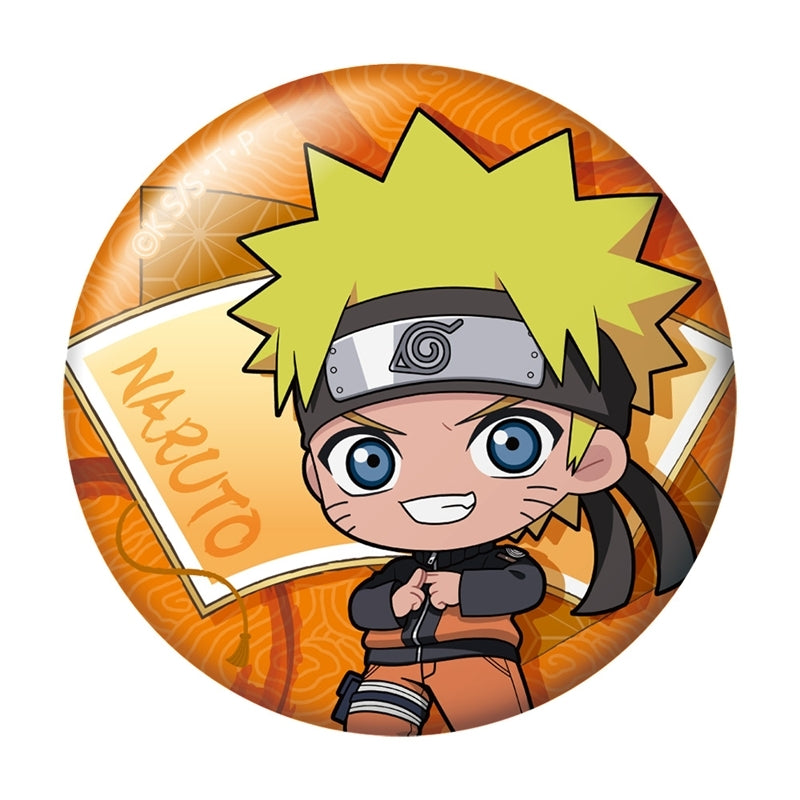 (1BOX=6)(Goods - Badge) TV Anime - NARUTO Shippuden Trading Chibi Chara Button Badge