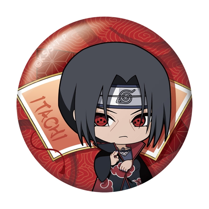 (1BOX=6)(Goods - Badge) TV Anime - NARUTO Shippuden Trading Chibi Chara Button Badge