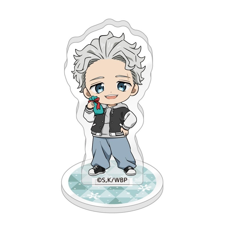 (Goods - Acrylic Stand) WIND BREAKER Chibi Chara Acrylic Stand & Parts Present ver. / Hajime Umemiya
