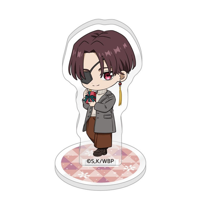 (Goods - Acrylic Stand) WIND BREAKER Chibi Chara Acrylic Stand & Parts Present ver. / Hayato Suo