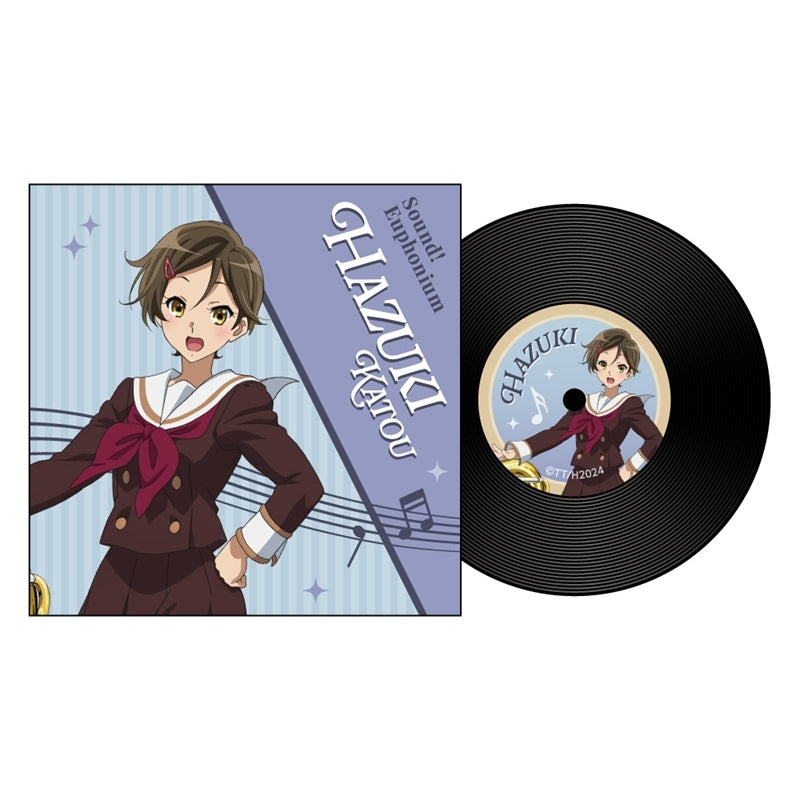 (Goods - Coaster) "Sound! Euphonium" Record Style Coaster / Hazuki Katou
