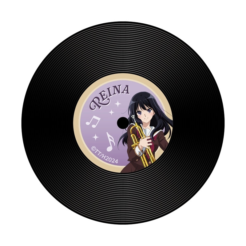 (Goods - Coaster) "Sound! Euphonium" Record Style Coaster / Reina Kousaka