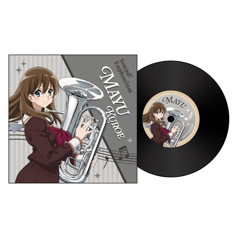 (Goods - Coaster) "Sound! Euphonium" Record Style Coaster / Mayu Chloe