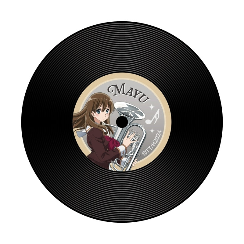 (Goods - Coaster) "Sound! Euphonium" Record Style Coaster / Mayu Chloe