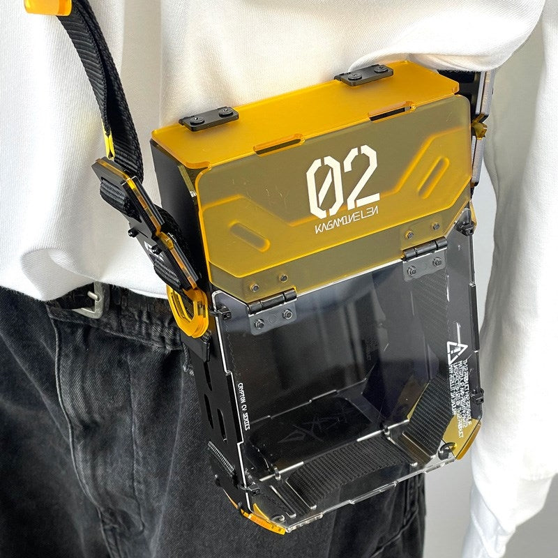 (Goods - Bag) Kagamine Len Acrylic Shoulder Bag Kagamine Len Model Window Type