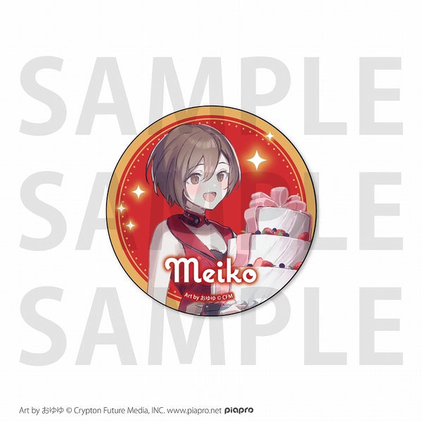 (Goods - Badge) Hatsune Miku Happy 16th Birthday - Dear Creators - Surprise Party Button Badge MEIKO