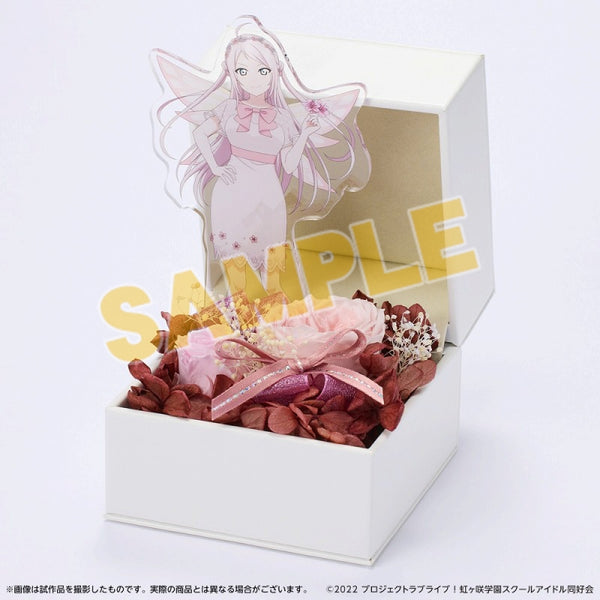 (Goods - Ornament) Love Live! Nijigasaki High School Idol Club Flower Arrangement & Acrylic Stand Set Lanzhu Zhong (Fairy ver.)