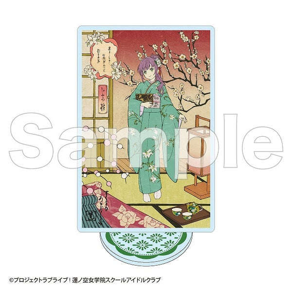 (Goods - Stand Pop) Love Live! Hasunosora Girls' High School Idol Club Card Acrylic Stand Kozue Otomune (B) (Kaga Yuzen Collaboration Card ver.)