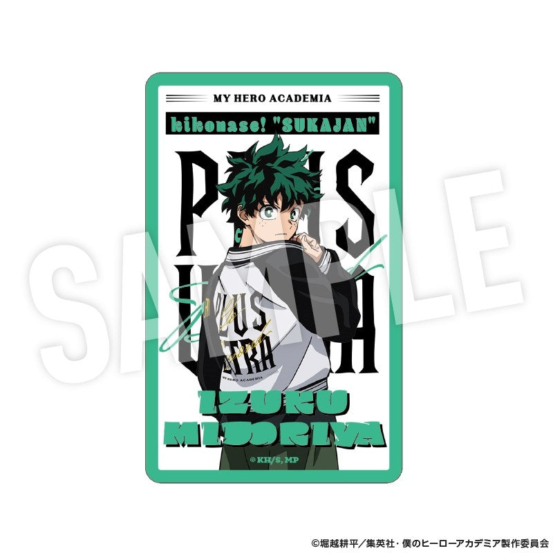 (Goods - Card) My Hero Academia Card Set Stylish! "SUKAJAN"(animate Advance Sales)