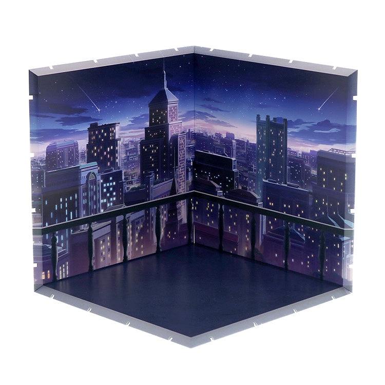 (Figure Accessory) Dioramansion 200 Rooftop (Night) 2