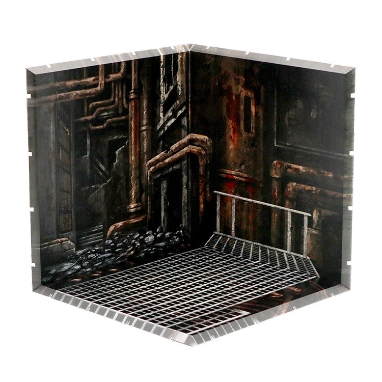 (Figure Accessory) Dioramansion 200 Abandoned Factory