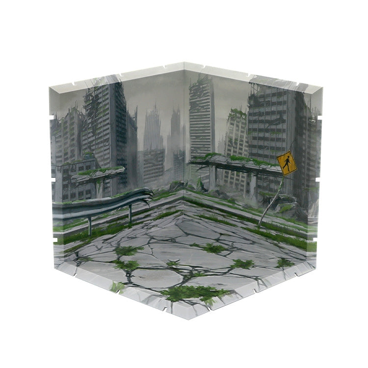 (Figure Accessory) Dioramansion 150 Dilapidated Town