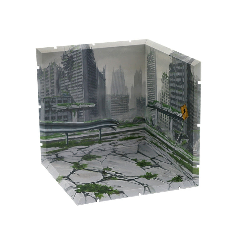 (Figure Accessory) Dioramansion 150 Dilapidated Town