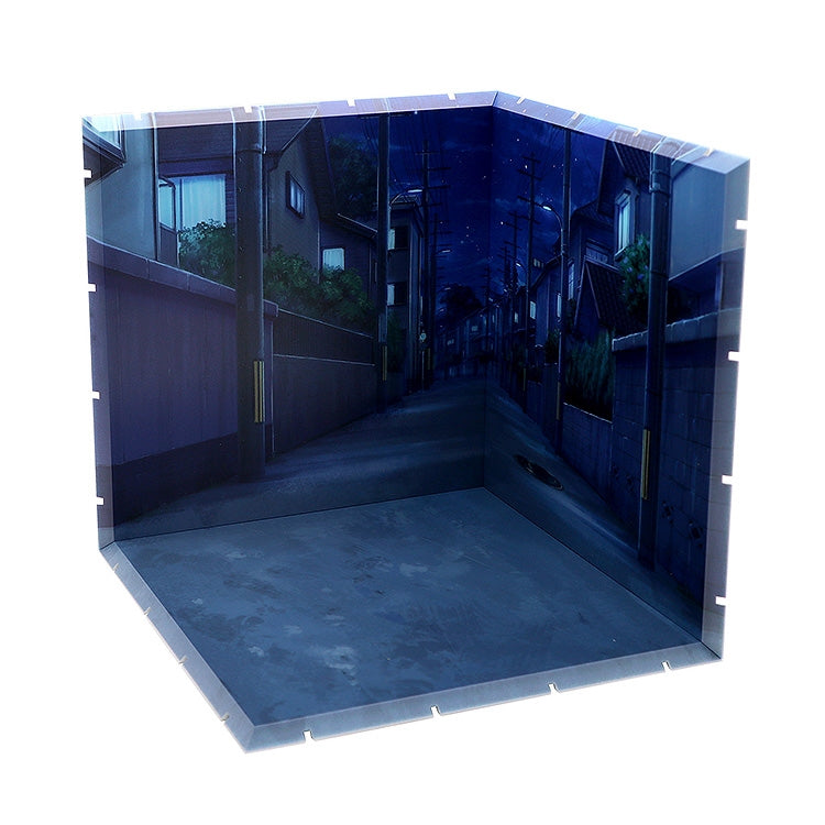 (Figure Accessory) Dioramansion 200: Residential Street (Night)