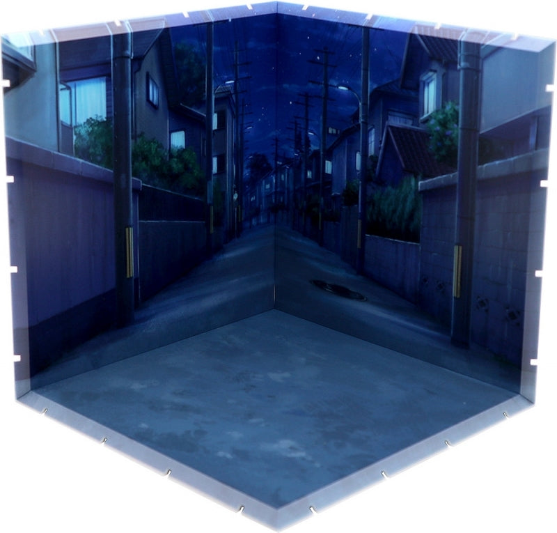 (Figure Accessory) Dioramansion 200: Residential Street (Night)