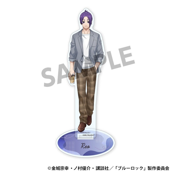 (Goods - Stand Pop) Blue Lock Exclusive Art Acrylic Figure Reo Mikage Daily Life ver.