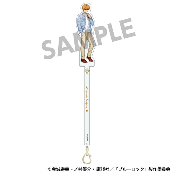 (Goods - Key Chain) Blue Lock Exclusive Art Going Out Stick Rensuke Kunigami Daily Life ver.