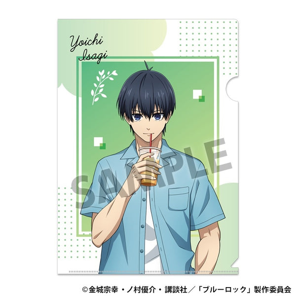 (Goods - Clear File) Blue Lock Exclusive Art Clear File Yoichi Isagi Daily Life ver.