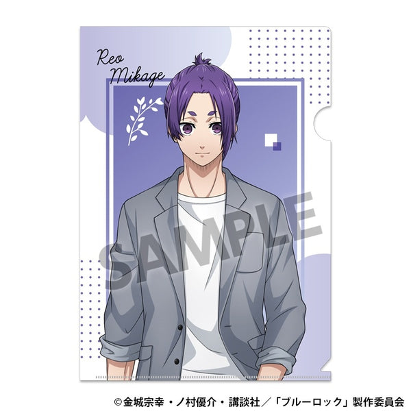 (Goods - Clear File) Blue Lock Exclusive Art Clear File Reo Mikage Daily Life ver.