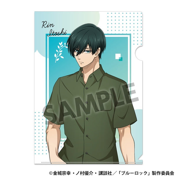 (Goods - Clear File) Blue Lock Exclusive Art Clear File Rin Itoshi Daily Life ver.