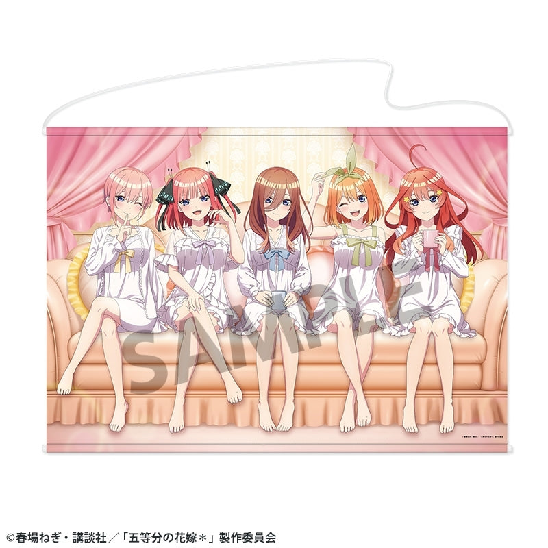 (Goods - Tapestry) The Quintessential Quintuplets＊ Exclusive Art B1 Tapestry Nightwear ver.
